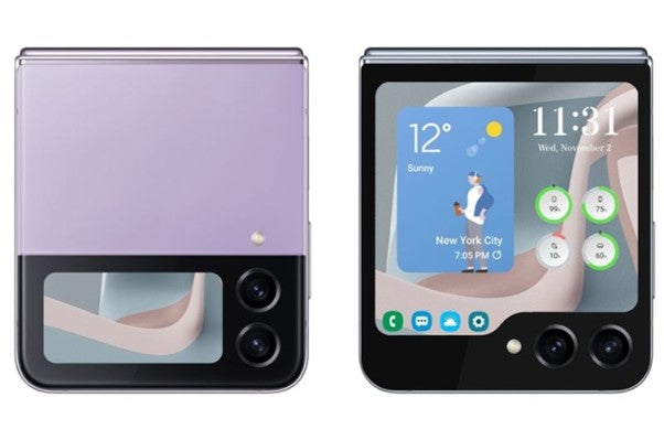 ギャラクシーZフリップ5、Zフリップ4と比べてみたら…“画面が大きくなっ