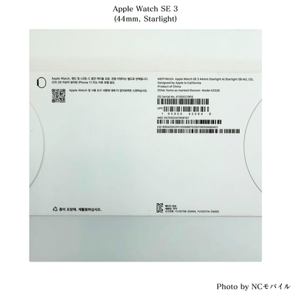 Apple Watch SE 3 (40mm/44mm, GPSモデル)